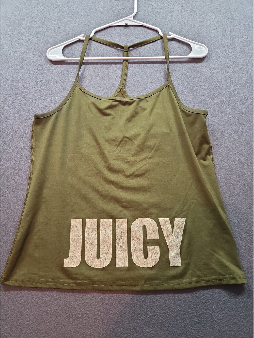women's green Juicy Couture Sport Active tank top size S